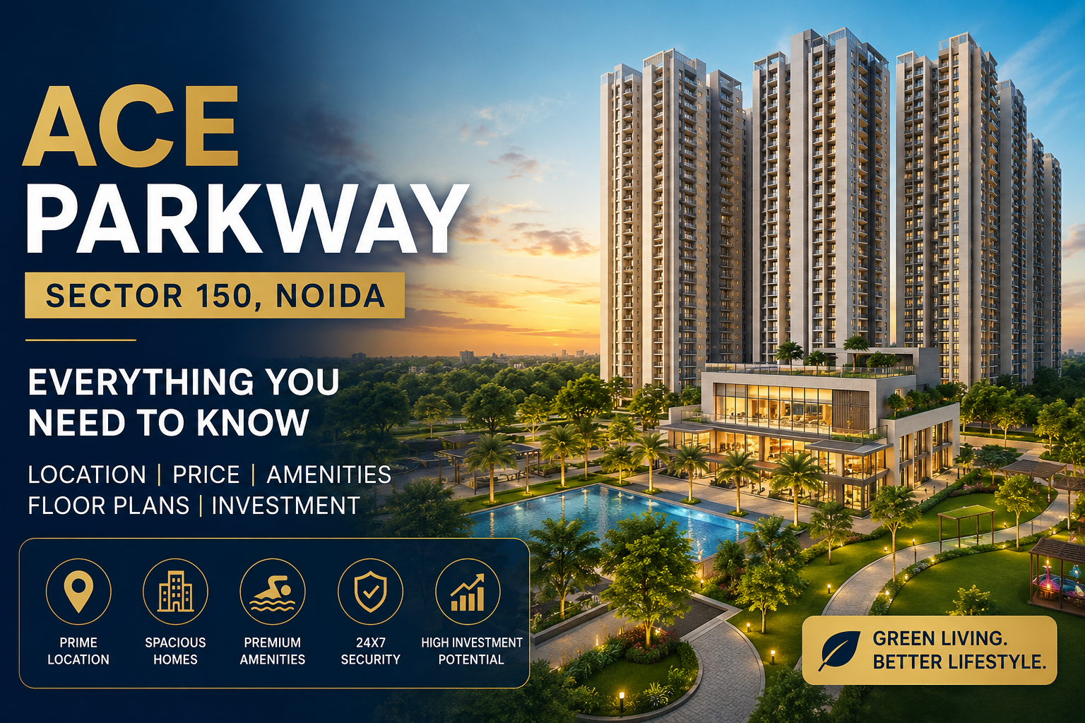 Modern living at ACE Parkway sector 150 noida