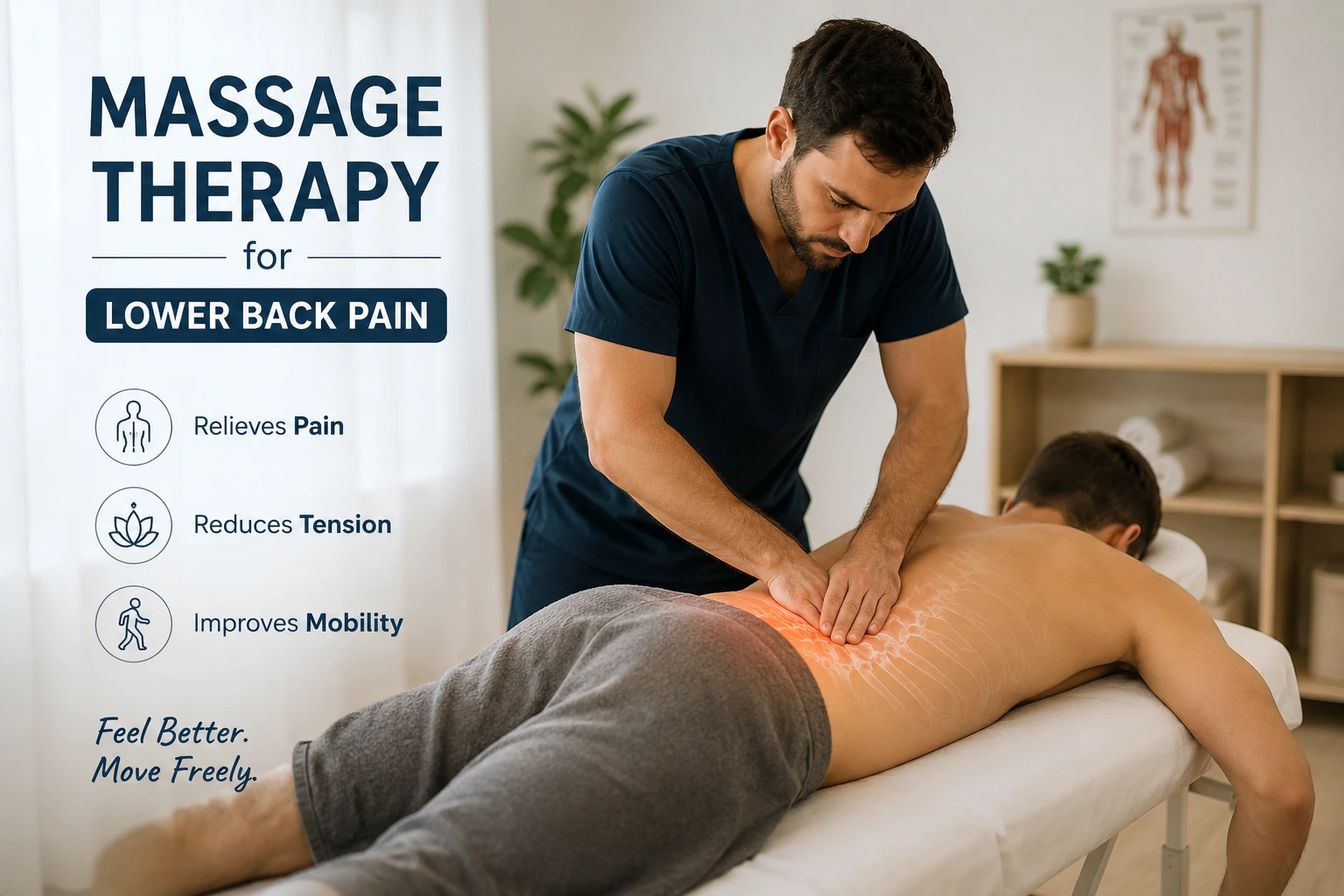 can massage therapy works lower back