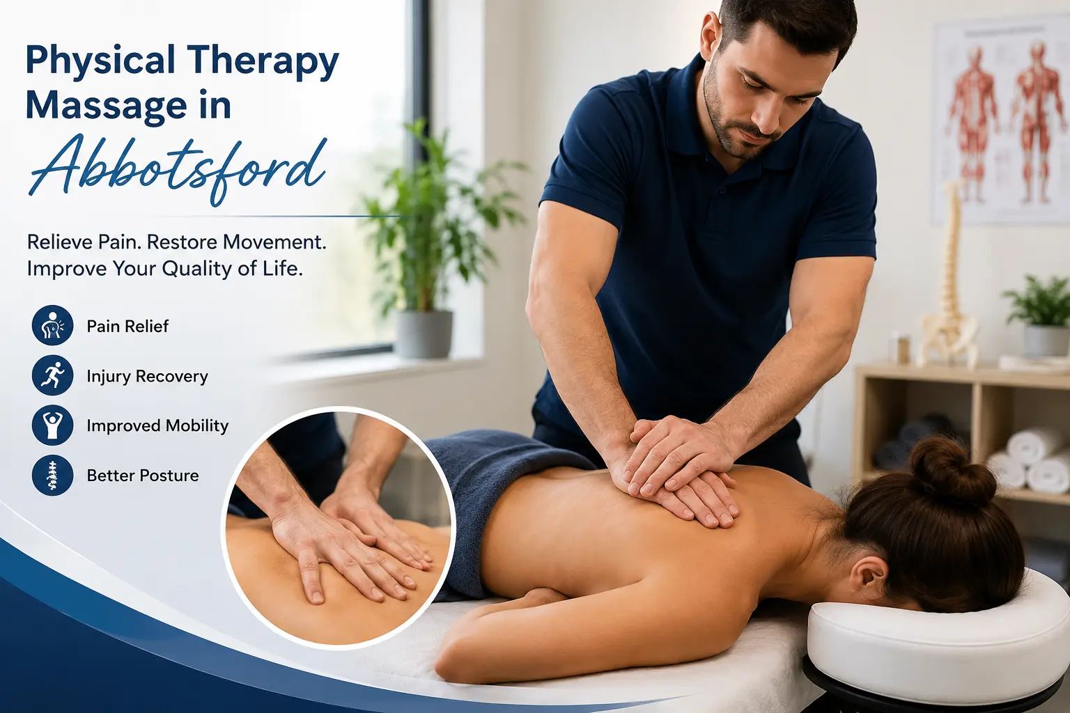 Looking for Massage Abbotsford? Learn how physical therapy massage helps reduce pain